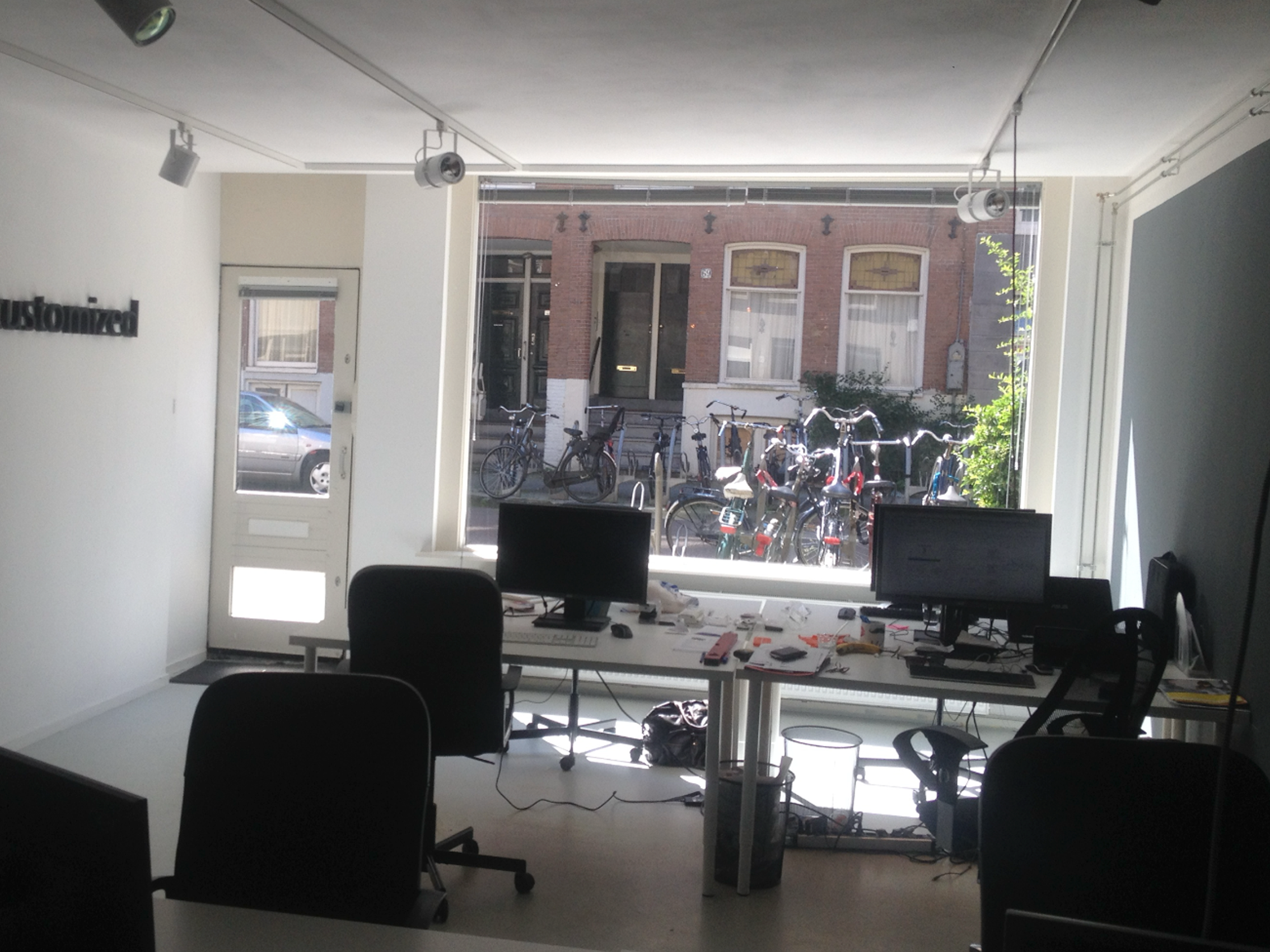 Het eerste kantoor in Amsterdam 2012