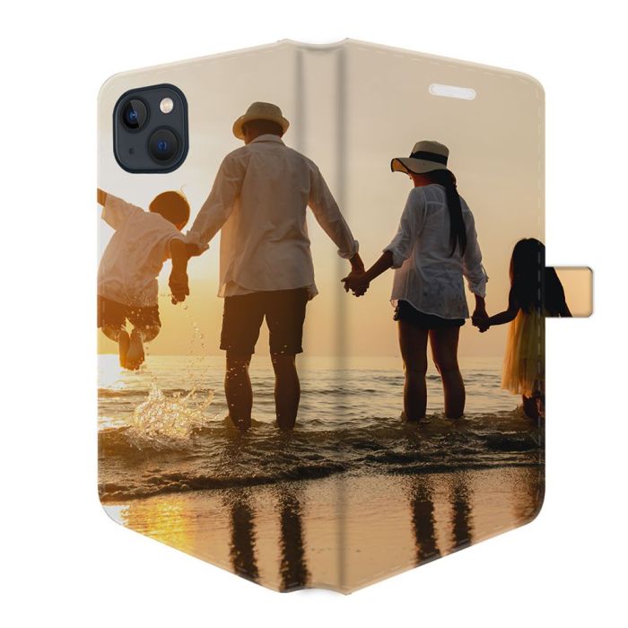 iPhone 14 Plus - Portemonnee Hoesje Maken (Volledig Bedrukt)