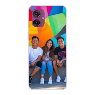 Motorola Moto G55 - Softcase Hoesje maken