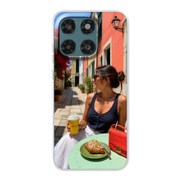 Motorola Moto G67 - Softcase Hoesje maken