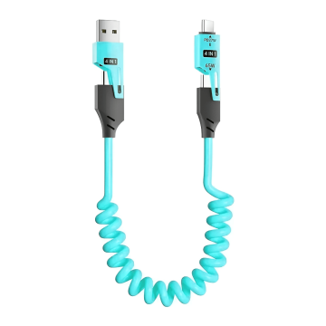 FlexCable 4-in-1 Oplaadkabel - Blauw