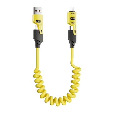FlexCable 4-in-1 Oplaadkabel - Geel