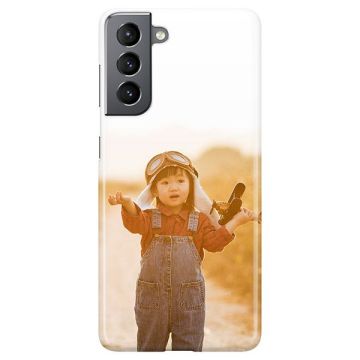 Samsung Galaxy S22 - Rondom Bedrukt Hardcase Hoesje Maken