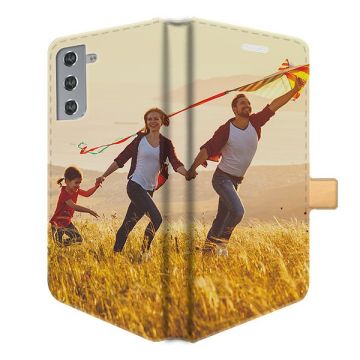 Samsung Galaxy S22 - Portemonnee Hoesje Maken (Volledig Bedrukt)