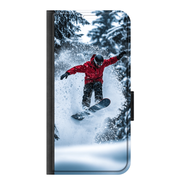 iPhone 16e - Portemonneehoesje (walletcase) - voorzijde bedrukt Hoesje maken