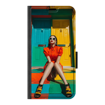 iPhone 17 - Portemonneehoesje (walletcase) - voorzijde bedrukt Hoesje maken
