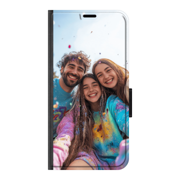 iPhone 17 Pro - Portemonneehoesje (walletcase) - voorzijde bedrukt Hoesje maken