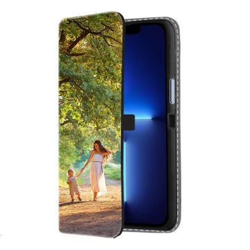 iPhone 13 - Portemonnee Hoesje Maken (Voorzijde Bedrukt)