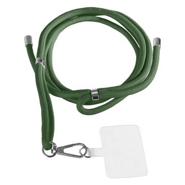 Koord voor telefoonhoesje - Olijfgroen