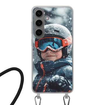 Samsung Galaxy S24 - Hoesje met koord (crossbody) Hoesje maken