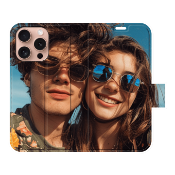 iPhone 16 Pro - Portemonneehoesje (walletcase) - Volledig bedrukt Hoesje maken