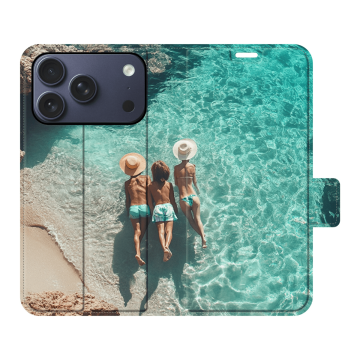 iPhone 17 Pro - Portemonneehoesje (walletcase) - Volledig bedrukt Hoesje maken