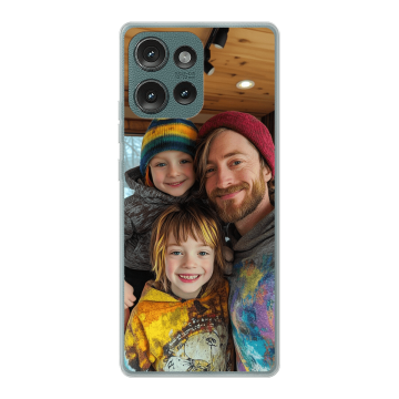 Motorola Moto Edge 50 - Softcase Hoesje maken