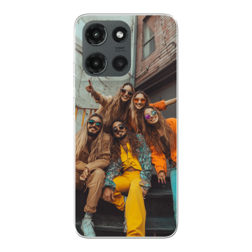 Motorola Moto G (2025) - Softcase Hoesje maken