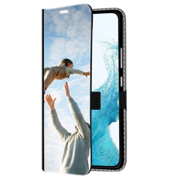 Samsung Galaxy S22 - Portemonnee Hoesje Maken (Voorzijde Bedrukt)