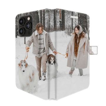 iPhone 15 Pro - Portemonnee Hoesje Maken (Volledig Bedrukt)