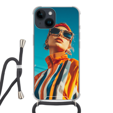 iPhone 14 - Hoesje met koord (crossbody) Hoesje maken