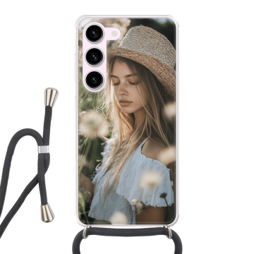 Samsung Galaxy S23 - Hoesje met koord (crossbody) Hoesje maken