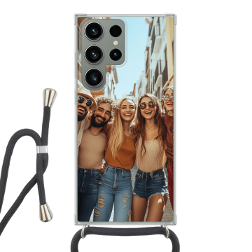 Samsung Galaxy S23 Ultra - Hoesje met koord (crossbody) Hoesje maken