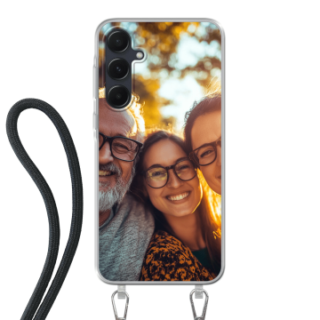 Samsung Galaxy A55 - Hoesje met koord (crossbody) Hoesje maken