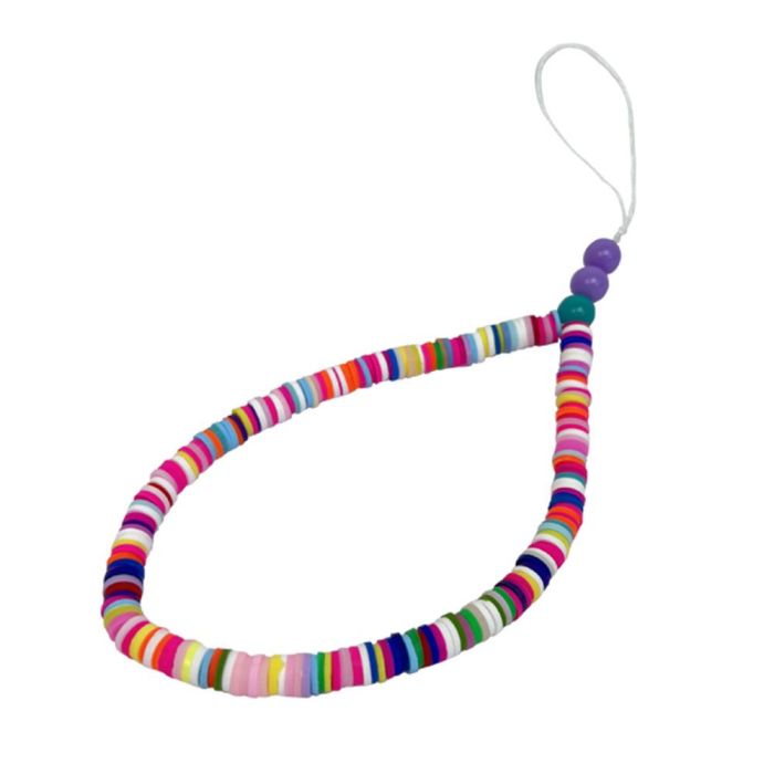 Polsbandje voor telefoonhoesje - Regenboog