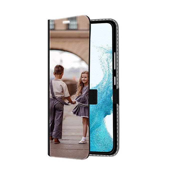 Samsung Galaxy S22 Plus - Portemonnee Hoesje Maken (Voorzijde Bedrukt)