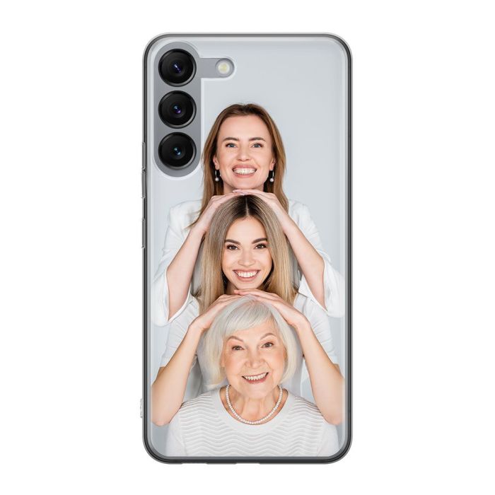 Samsung Galaxy S23 Plus - Softcase Hoesje Maken