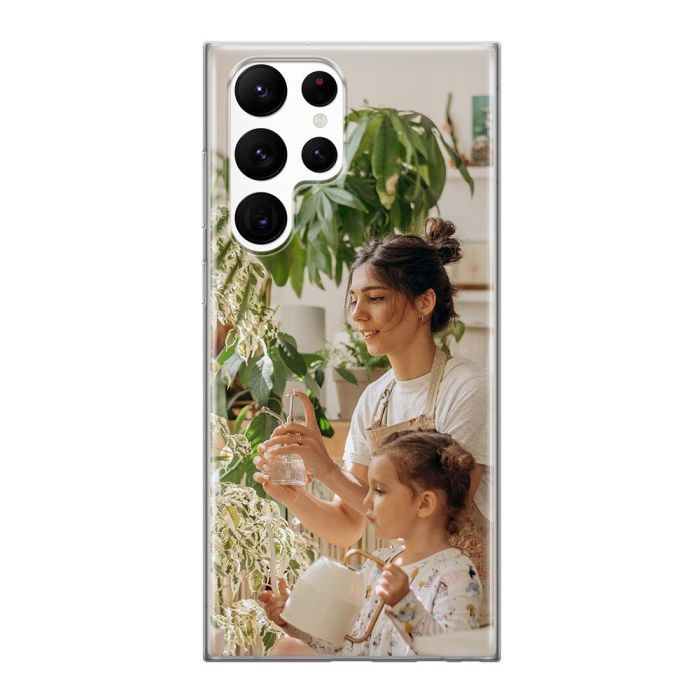 Samsung Galaxy S23 Ultra - Softcase Hoesje Maken