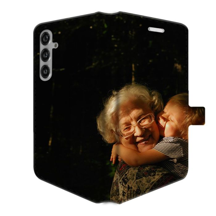 Samsung Galaxy S24 Plus - Portemonnee Hoesje Maken (Volledig Bedrukt)