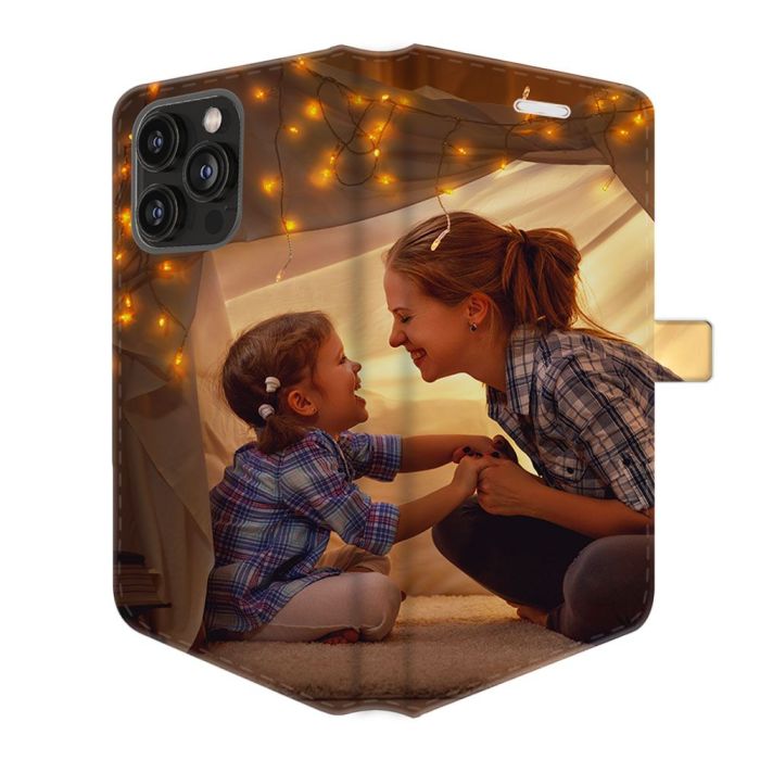 iPhone 14 Pro Max - Portemonnee Hoesje Maken (Volledig Bedrukt)