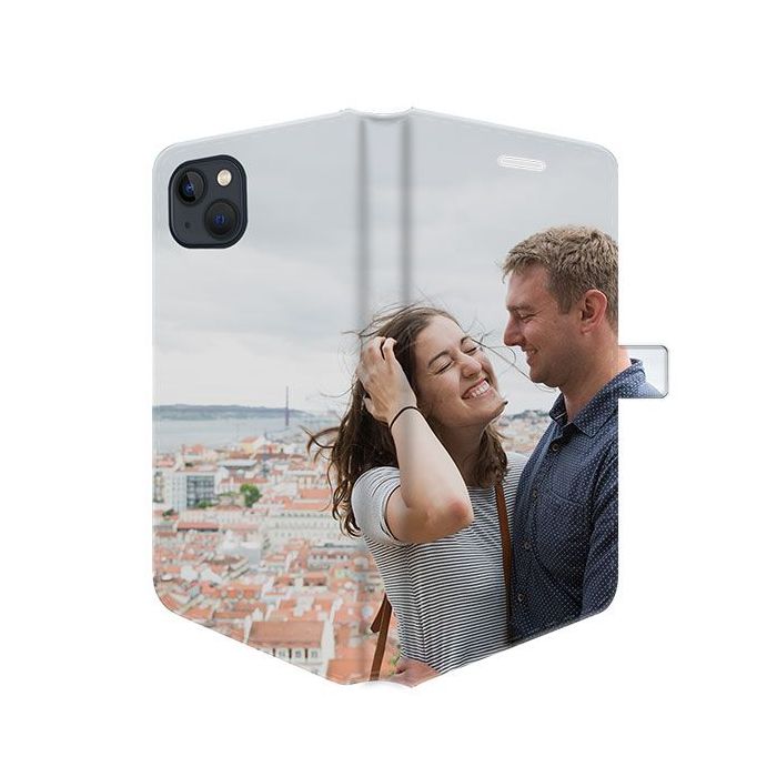 iPhone 15 Plus - Portemonnee Hoesje Maken (Volledig Bedrukt)