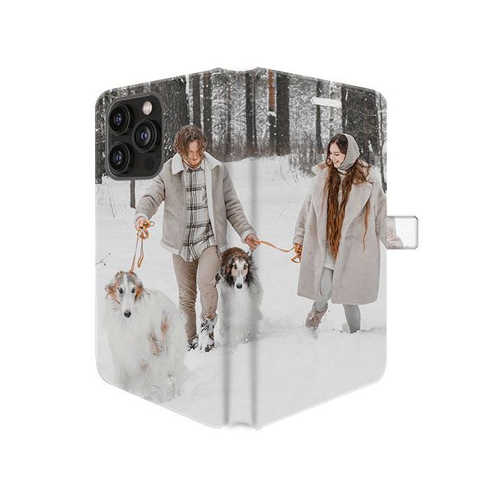 iPhone 15 Pro - Portemonnee Hoesje Maken (Volledig Bedrukt)