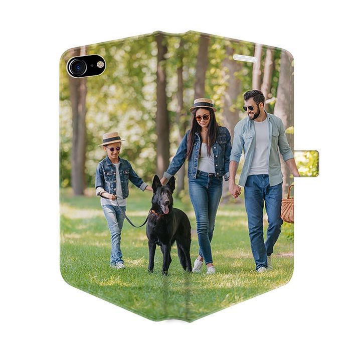 iPhone SE - Portemonnee Hoesje Maken (Volledig Bedrukt)