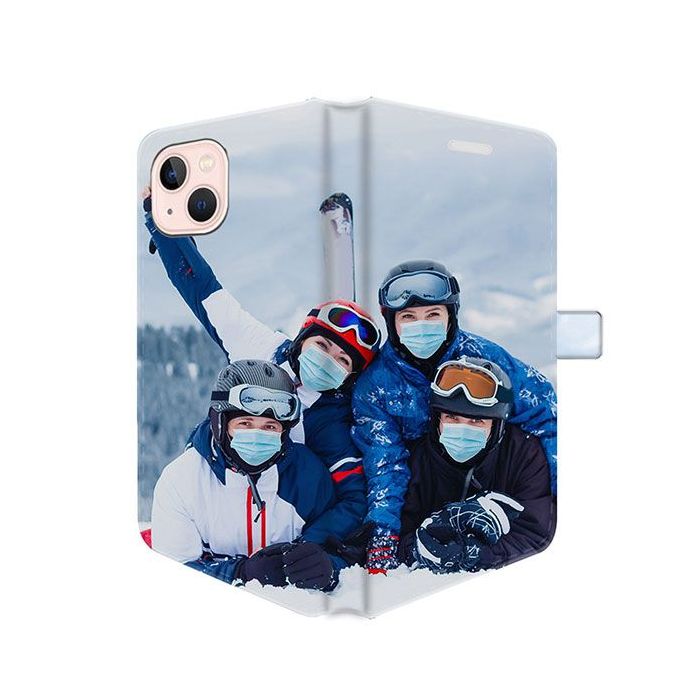 iPhone 13 Mini - Portemonnee Hoesje Maken (Volledig Bedrukt)